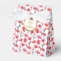 roze tulpen, foto's toevoegen, Happy Birthday Fav