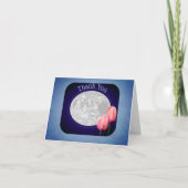 Roze tulpen Hartelijk dank voor uw fotokaart Bedankkaart (Voorkant)