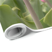 Roze Tulpen Inpakpapier  (Rol Hoek)