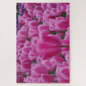 Roze Tulpen Legpuzzel (Verticaal)