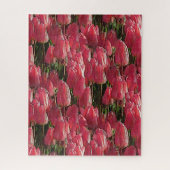  roze tulpen legpuzzel (Verticaal)