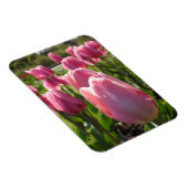 Roze tulpen magneet (Rechterzijde)