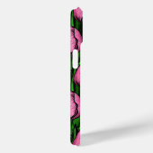 Roze tulpen met groene bladeren Case-Mate iPhone case (Achterkant / Rechts)