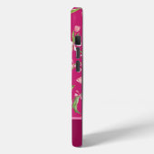 Roze Tulpen met strikken iPhone Case (Achterkant / Links)