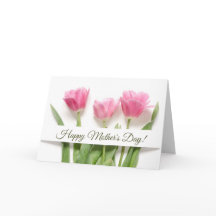 Roze tulpen Moederdag