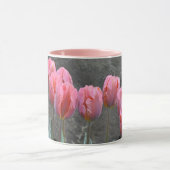 Roze tulpen mok (Midden)