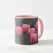 Roze tulpen mok (Voorkant rechts)