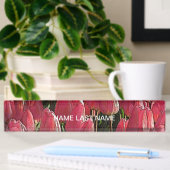  roze tulpen naambordje