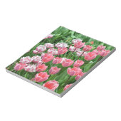 roze tulpen notitieblok (Linkerzijde)