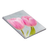  roze tulpen notitieboek (Rechterzijde)