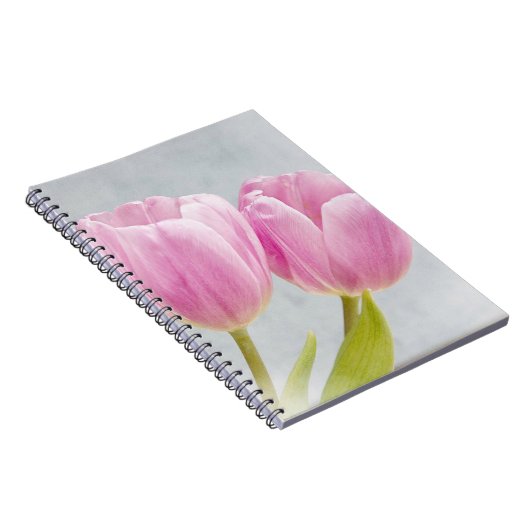 roze tulpen notitieboek (Rechterzijde)