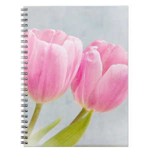 roze tulpen notitieboek