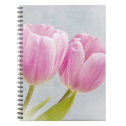  roze tulpen notitieboek (Voorkant)