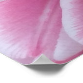 Roze tulpen, Poster (Hoek)