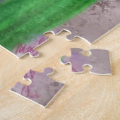 Roze tulpen Puzzle - Schilderen Legpuzzel (Zijkant)