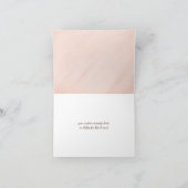 roze tulpen simpel floraal denken kaart (Binnen)