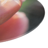 Roze tulpen snijplank (Hoek)