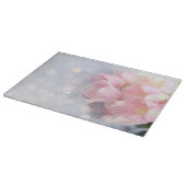 Roze tulpen snijplank (Hoek)