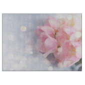 Roze tulpen snijplank (Voorkant)