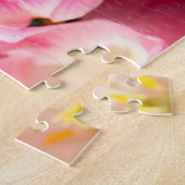 Roze Tulpen Spel Puzzel (Zijkant)