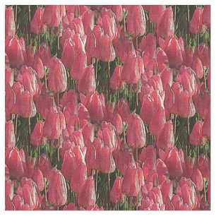  roze tulpen stof