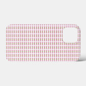 Roze tulppatroon Case-Mate iPhone case (Achterkant (horizontaal))
