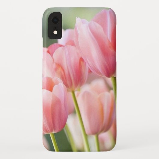 Roze Tulps Phone Case (Achterkant)