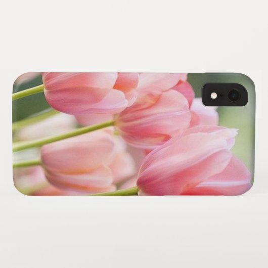 Roze Tulps Phone Case (Achterkant (horizontaal))