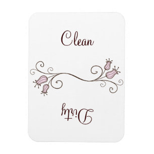 Roze tulpwasmachine - Vuile magneten