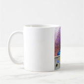 Roze tunnel koffiemok (Links)