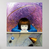 Roze tunnel poster (Voorkant)