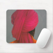 Roze Turban Muismat (Met muis)