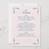 Roze Turquoise Cowgirl Vrijgezellen Social Club Kaart (Achterkant)