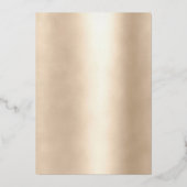  Roze Turquoise Glas in lood Art Nouveau Folie Uitnodiging (Achterkant)