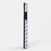 Roze, Turquoise, Mauve en White Chevrons Case-Mate iPhone Case (Achterkant/rechts)