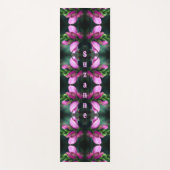 Roze Turtlehead Flower Abstract gepersonaliseerd Yogamat (Voorkant)