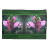 Roze turtlehead ventilator Sluiten Aangepast Kussensloop (Achterkant)