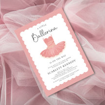 Roze Tutu Baby Meisje Baby shower