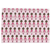 Roze Tutu Ballet Birthday Dance leraar Ballerina Large Cadeautasje (Achterkant)