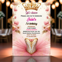 roze Tutu chic meisjes Ballerina 1e verjaardag