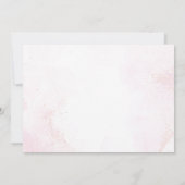 Roze Tutu Schattigee balletdanser Ballerina Verjaa Kaart (Achterkant)