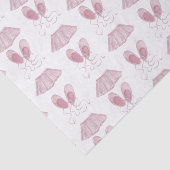 Roze Tutus Ballet Slippers Dans Wit Tissuepapier (Detail)