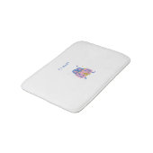 Roze Tweeling, sterrenbeeld, sterrenbeeld afdruk Badmat (Gekanteld)