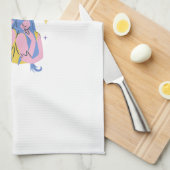 Roze Tweeling, sterrenbeeld, sterrenbeeld afdruk Theedoek (Quarter Fold)
