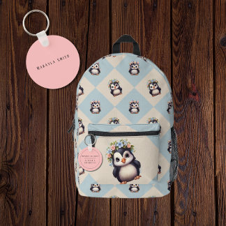 Roze Tweetalige pinda Allergie Alert Spaans Sleutelhanger