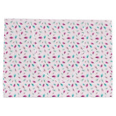 Roze Twinkle Lights Grote Gift Bag Groot Cadeauzakje (Achterkant)