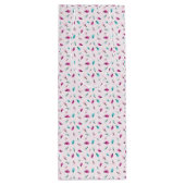 Roze Twinkle Lights Wine Gift Bag Wijn Cadeautas (Achterkant)