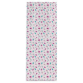 Roze Twinkle Lights Wine Gift Bag Wijn Cadeautas