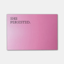 Roze Typografie "Ze bleef bestaan."