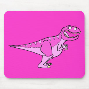 Roze Tyrannosaurus Rex Muismat